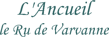 l'Ancueil : le Ru de Varvanne