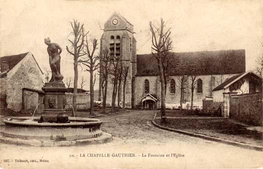 carte postale église