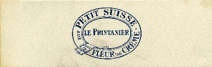 bande protectrice de petits suisses LE PRINTANIER