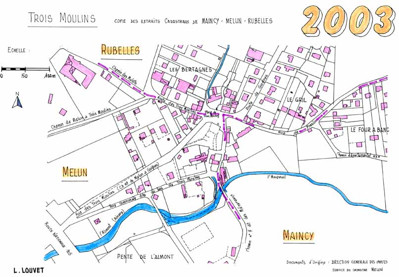 cadastre actuel