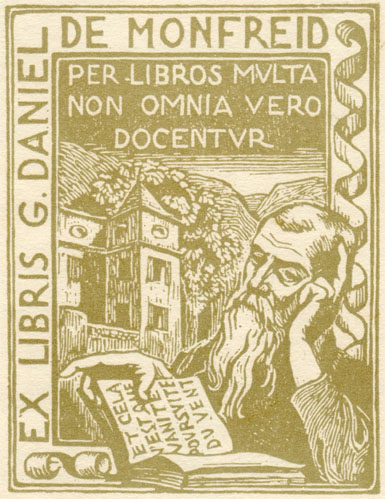 Ex libris G. Daniel de Monfreid