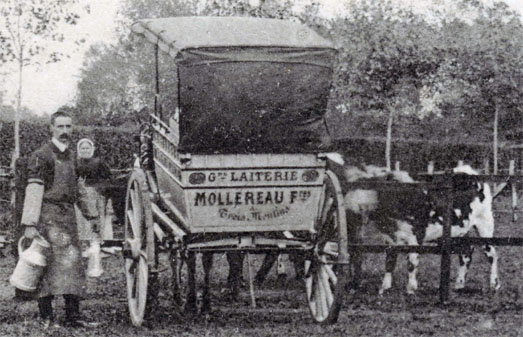 Henri de Monfreid, laitier à Trois-Moulins