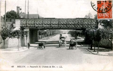 Passerelle du chemin de fer